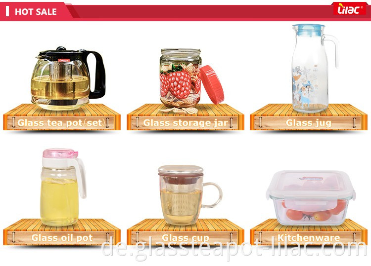 Flieder KOSTENLOSE Probe 450 ml / 580 ml Set luftdichte Verpackung Küche / Haushalt / Kühlschrank Lebensmittelaufbewahrung transparente Glasbehälter